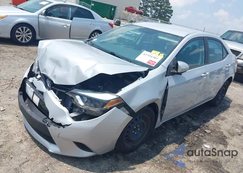 2014 Toyota Corolla Le from USA, damaged, VIN 2T1BURHEXEC224102